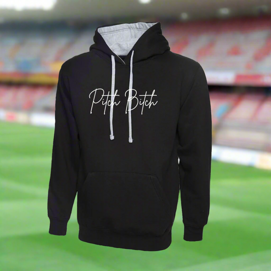 Football hoodie with unity message for girls