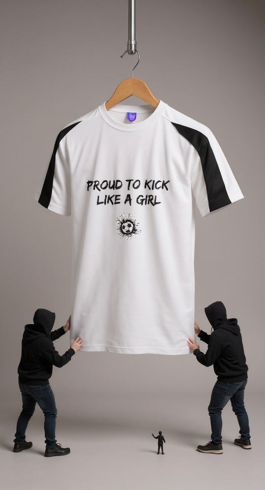 Training Tops for Girls - Proud To Kick Like A Girl